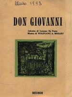 Don Giovanni. Dramma giocoso in 2 atti