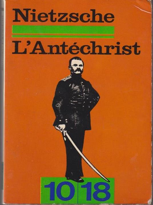 L' antechrist - Friedrich Nietzsche - copertina