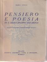   Pensiero e poesia in S. Bernardino da Siena 