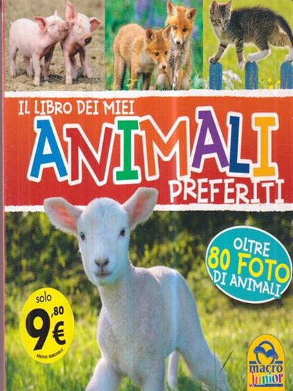 Il libro dei miei animali preferiti - copertina