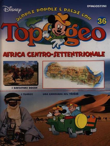   Africa centro settentrionale - Walt Disney - copertina