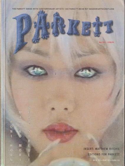   Parkett n.54 - 1998/99 - copertina