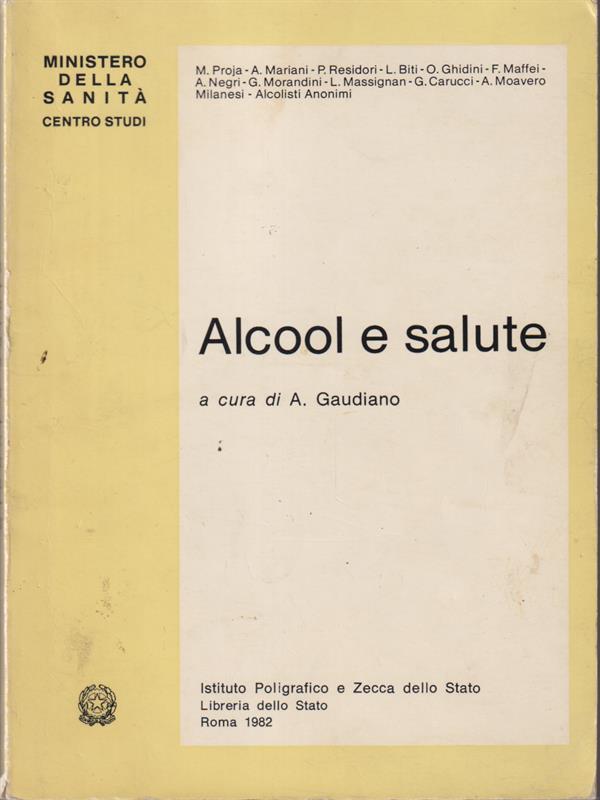Alcool e salute