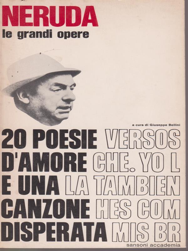   20 poesie d'amore e una canzone disperata