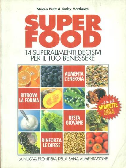   Super food - Steven Pratt - copertina