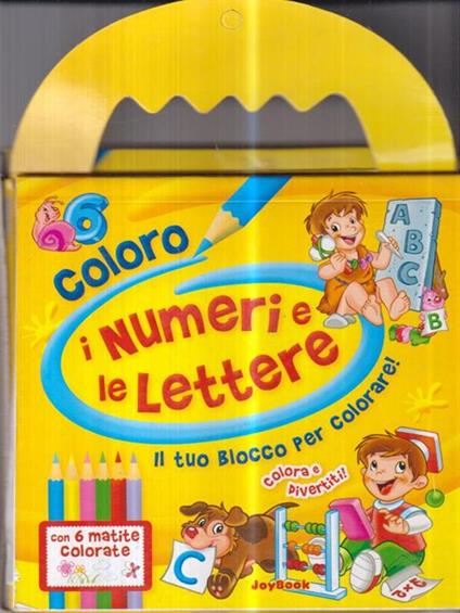   Coloro i numeri e le lettere - copertina