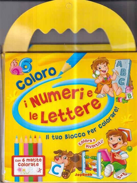   Coloro i numeri e le lettere - copertina