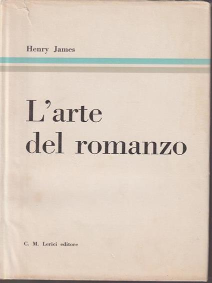 L' arte del romanzo - Henry James - copertina
