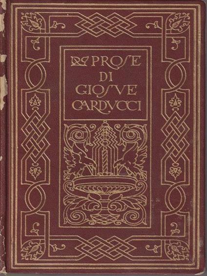   Prose - Giosuè Carducci - copertina