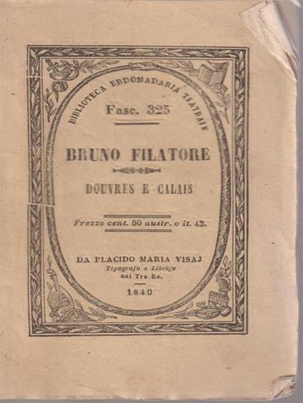   Bruno Filatore - copertina