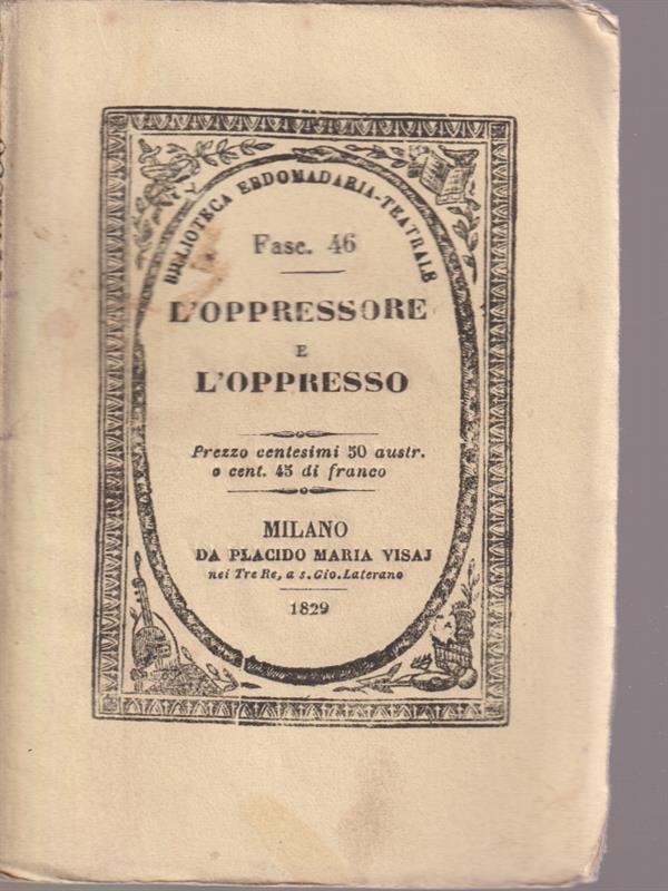 L' oppressore e l'oppresso