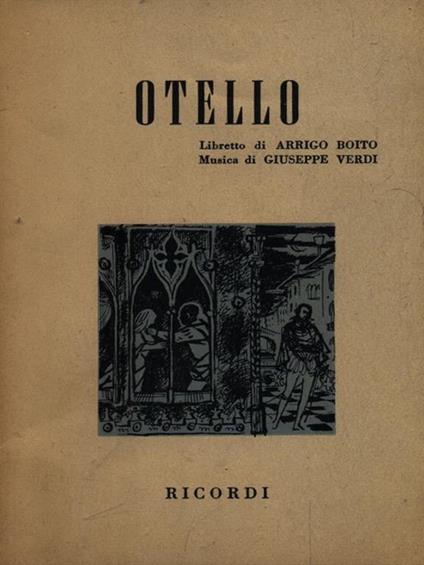   Otello - Arrigo Boito - copertina