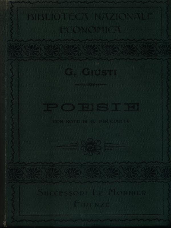  Poesie con note di G. Puccianti
