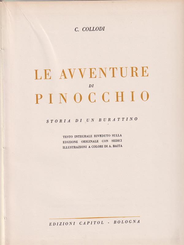 Le avventure di Pinocchio