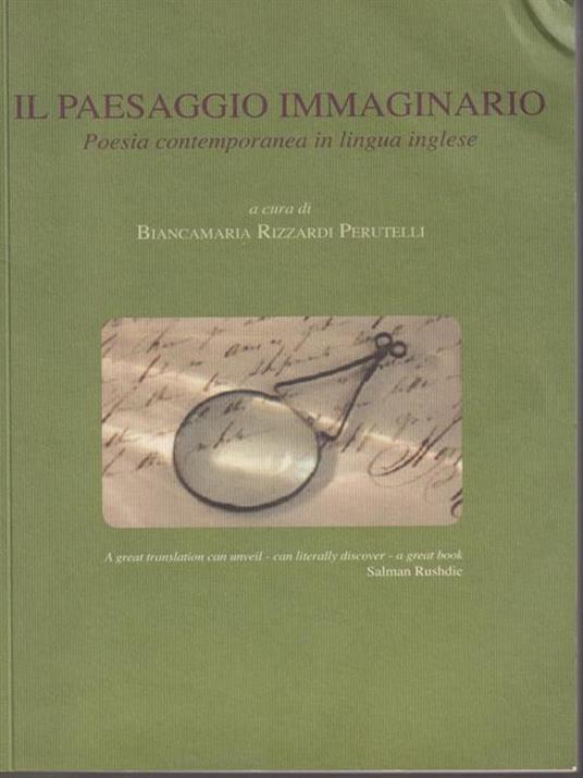 Il paesaggio immaginario - Biancamaria Rizzardi Perutelli - copertina