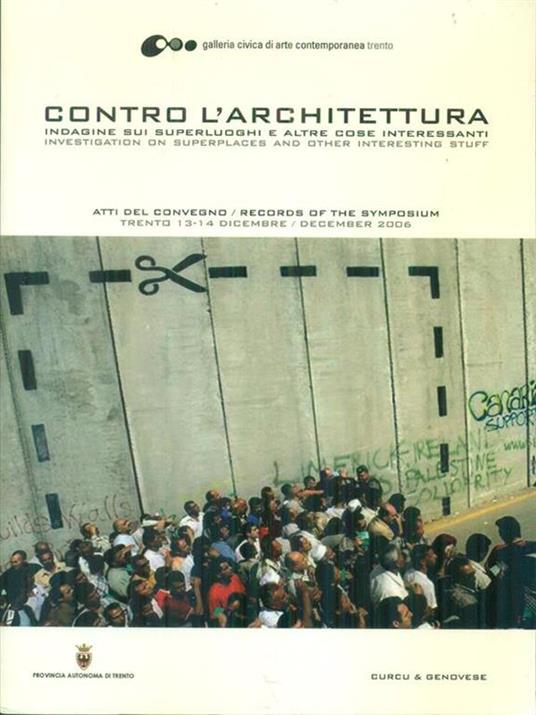   Contro l'architettura - copertina