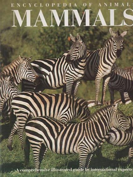   Encyclopedia of animals mammals - copertina