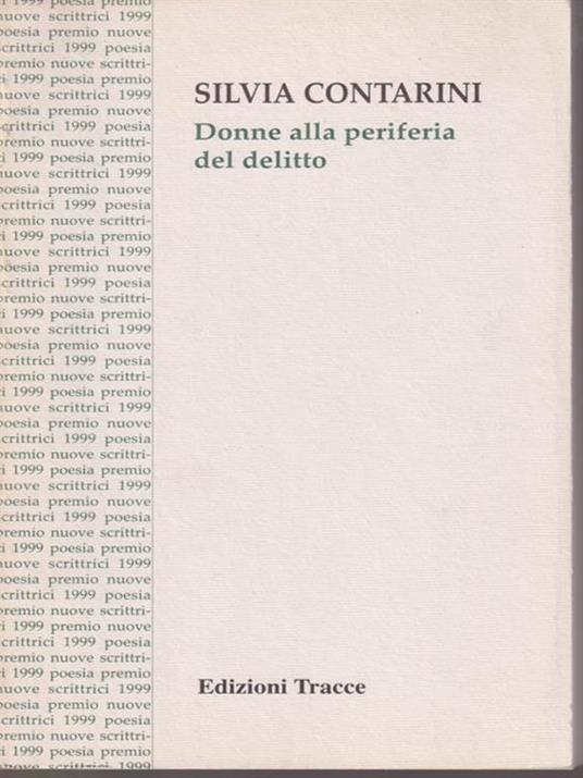   Donne alla periferia del delitto - Silvia Contarini - copertina