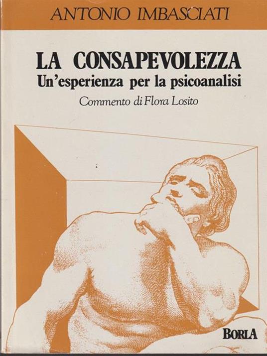La consapevolezza - Antonio Imbasciati - copertina