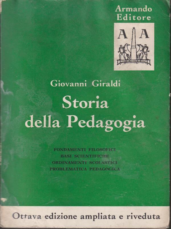   Storia della pedagogia