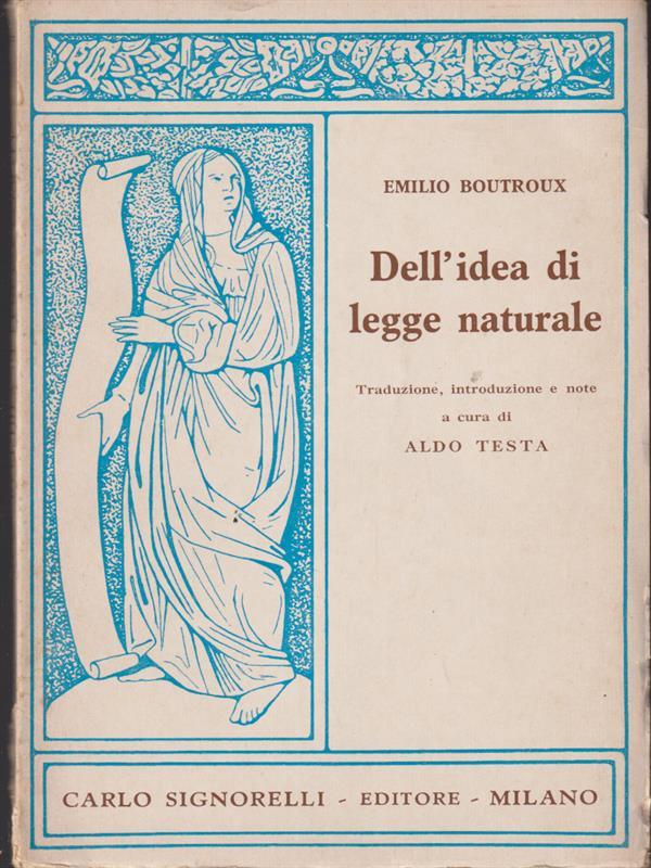 Dell'idea di legge naturale