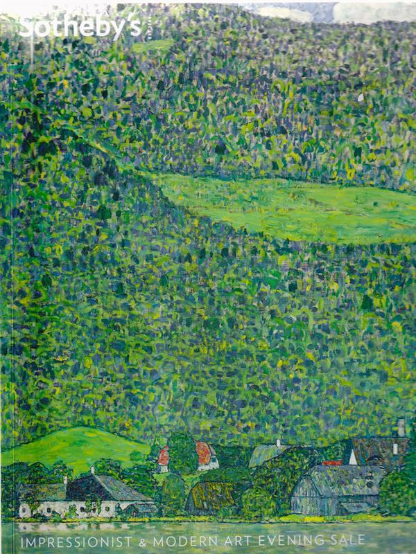   Sotheby's Impressionist & Modern Art Evening sale. 2 november 2011. New York