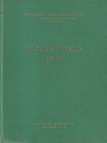   Bollettino 1975 - copertina