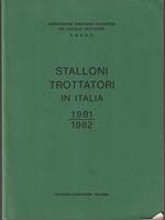   Stalloni trottatori in Italia 1981/1982