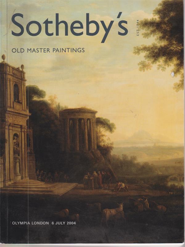   Sotheby's Old Master Paintings. Olympia London 6 July 2004