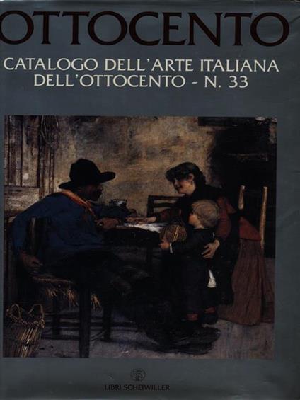   Catalogo dell'arte italiana dell'ottocento 33 - copertina