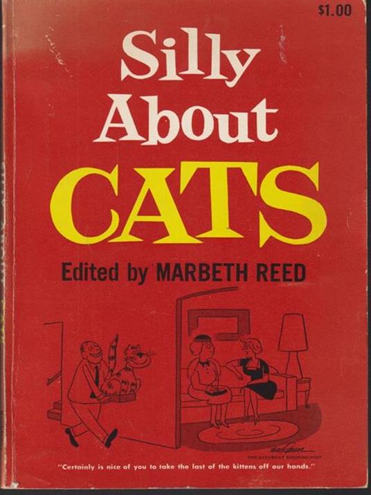   Silly about cats - Marbeth Reed - copertina