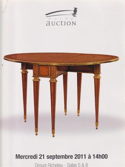   Auction. Vente de prestige. Mercredi 21 septembre 2011 - copertina
