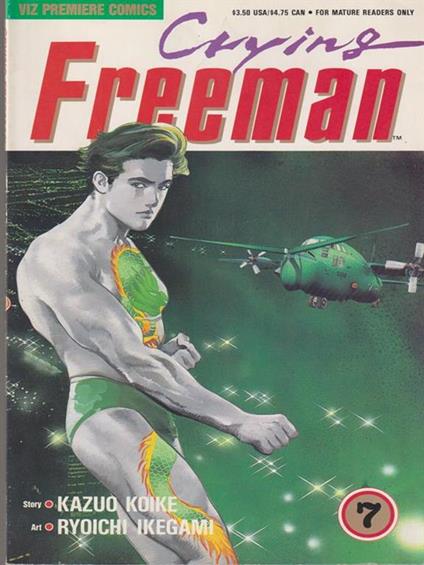   Crying Freeman 7 - copertina