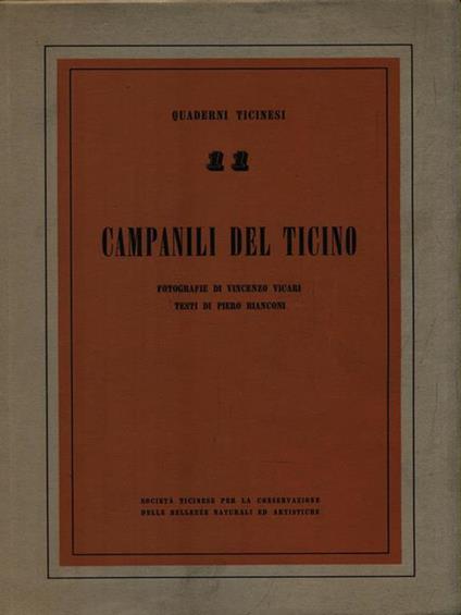   Campanili del Ticino - copertina