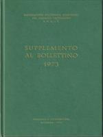   Supplemento al bollettino 1973