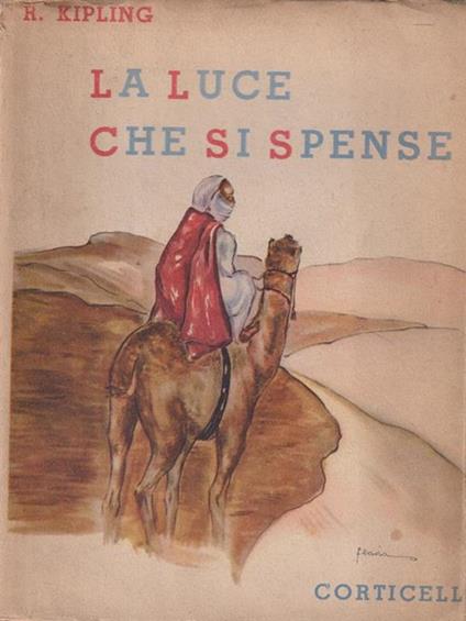La luce che si spense - R. Kipling - copertina