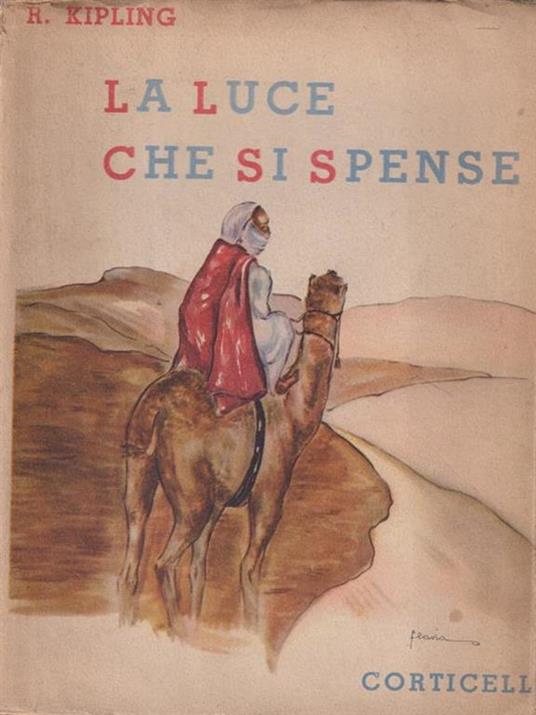 La luce che si spense - R. Kipling - copertina