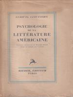 Psychologie de la litterature americaine