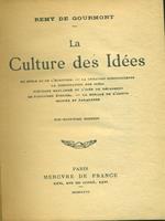 La  culture des idees
