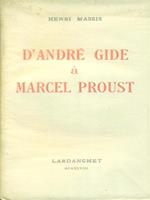   D'Andrè Gide à Marcel Proust