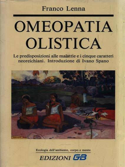   Omeopatia olistica - Franco Lenna - copertina