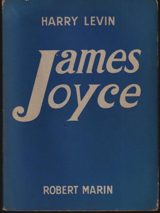   James Joyce - Harry Levin - copertina