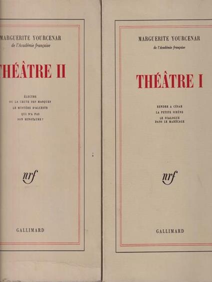   Theatre 2vv - Marguerite Yourcenar - copertina