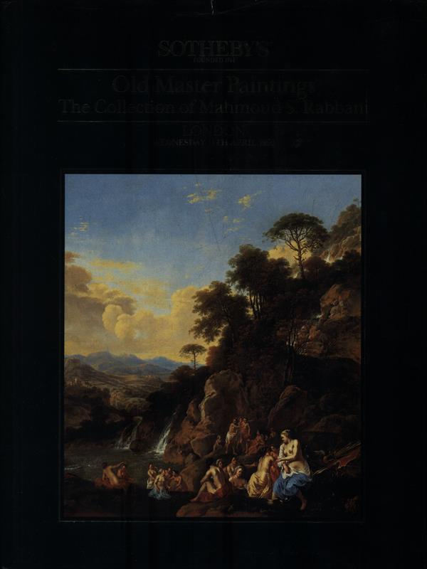   Old Master Paintings. The Rabbani Collection - London, 11th april 1990