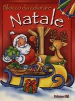   Blocco da colorare: Natale