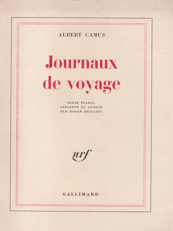   Journaux de vojage