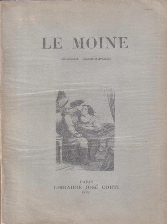 Le  moine - M.G. Lewis - copertina