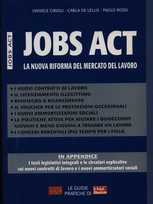   Jobs act - copertina