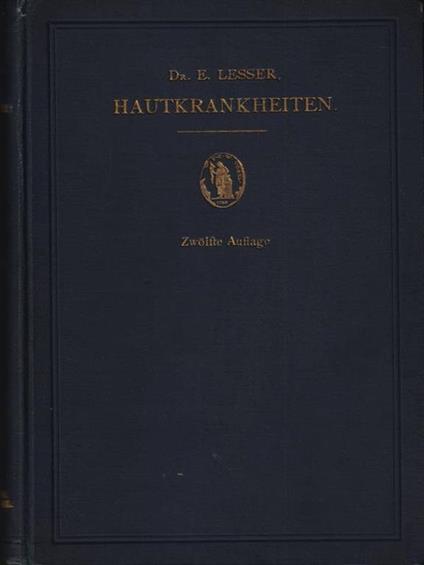   Hautkrankheiten: Lehrbuch der Haut- und Geschlechtkrankheiten - Lesser - copertina