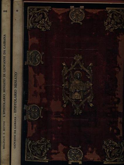   Epistolario Miniato. Cofanetto con 2 Volumi - copertina